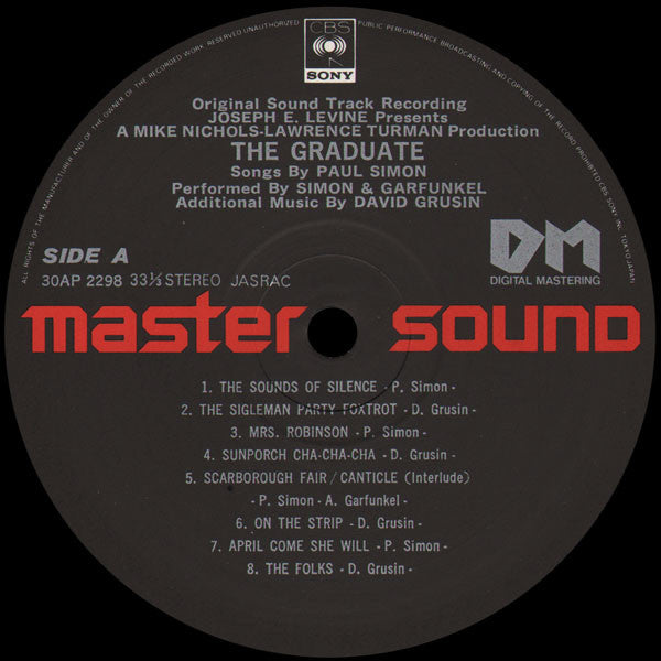 The Graduate: Original Sound Track Recording