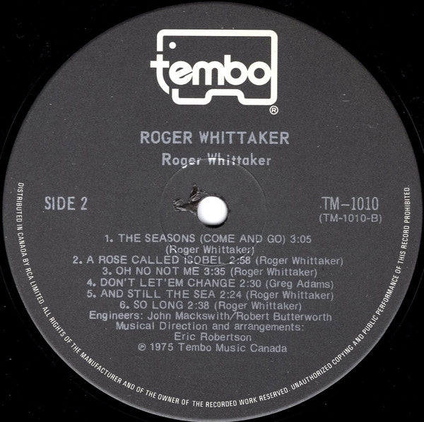 Roger Whittaker