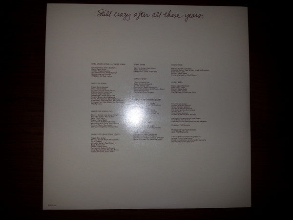 Still Crazy After All These Years