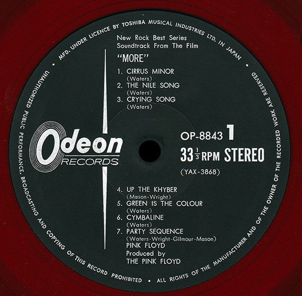 Soundtrack From The Film "More"