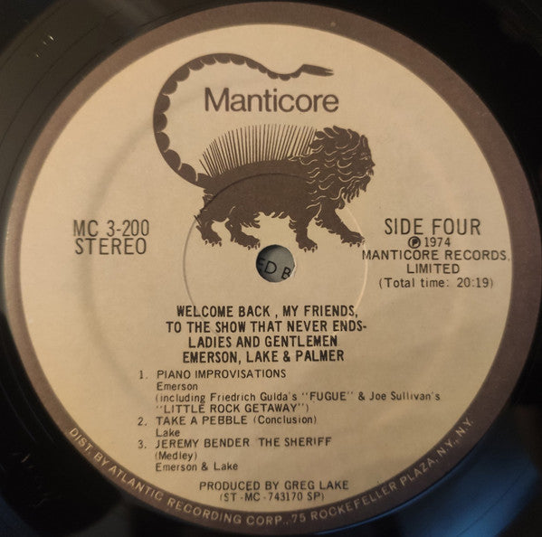 Welcome Back My Friends To The Show That Never Ends - Ladies And Gentlemen