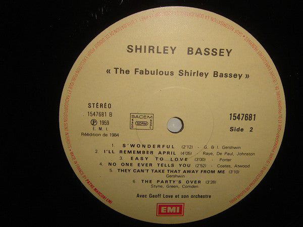 The Fabulous Shirley Bassey