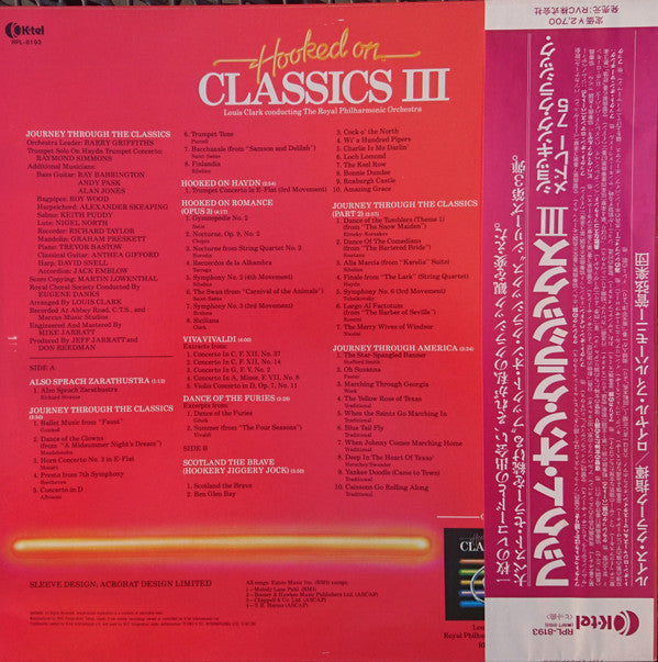 Release: Hooked On Classics 3 - Journey Through The Classics-Vinyl-Japan-1983-RPL-8193-7185284