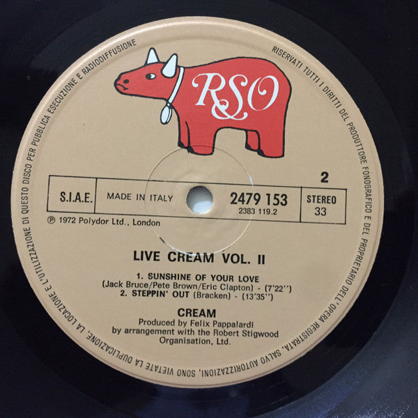 Live Cream Volume II