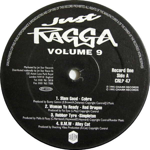 Just Ragga Volume 9