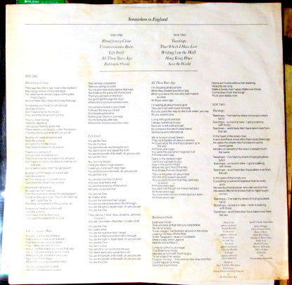 Somewhere In England