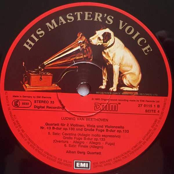 Die Späten Streichquartette = The Late String Quartets