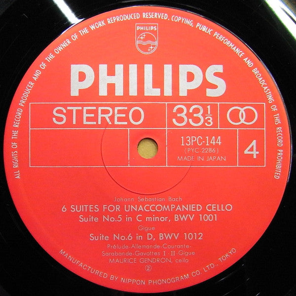 Die 6 Suiten Für Violoncello Solo BWV 1007-1012