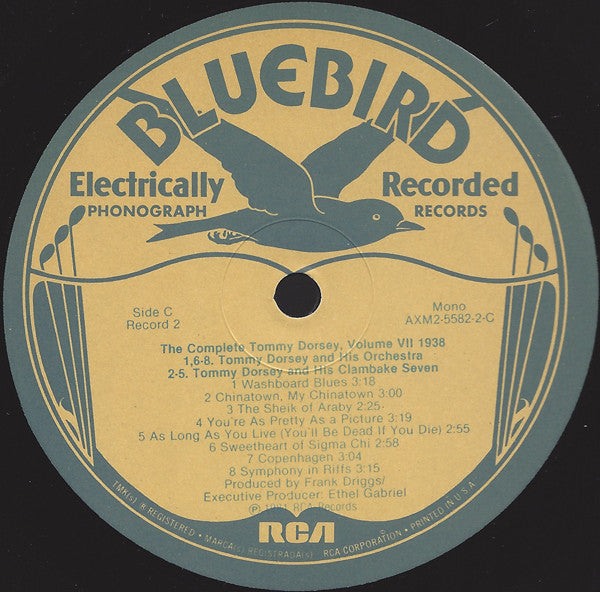 The Complete Tommy Dorsey Volume VII 1938