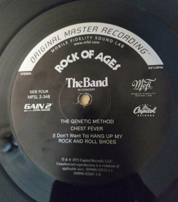 Rock Of Ages (The Band In Concert)