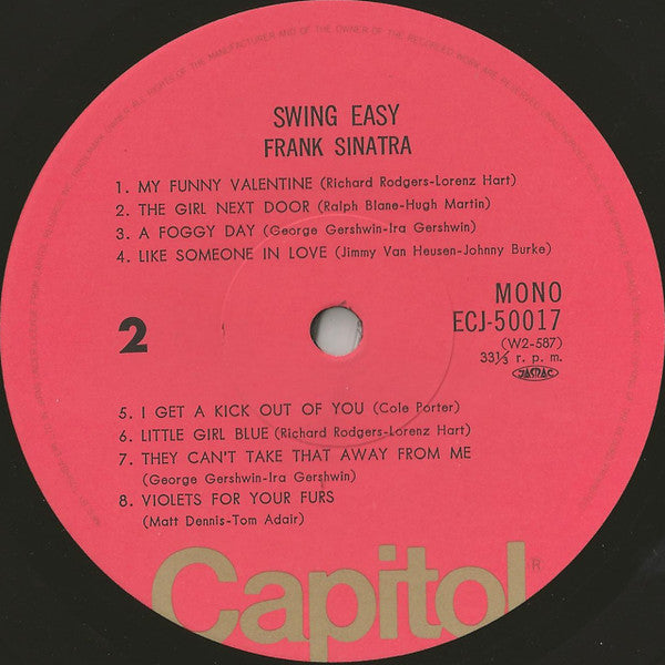Swing Easy! And Songs For Young Lovers