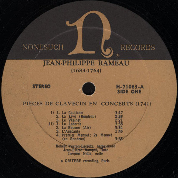 Pièces De Clavecin En Concert