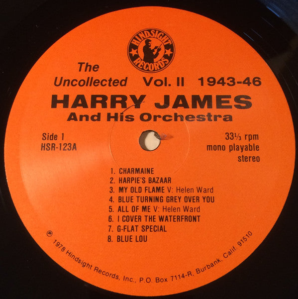The Uncollected Harry James, Vol 2, 1943-46