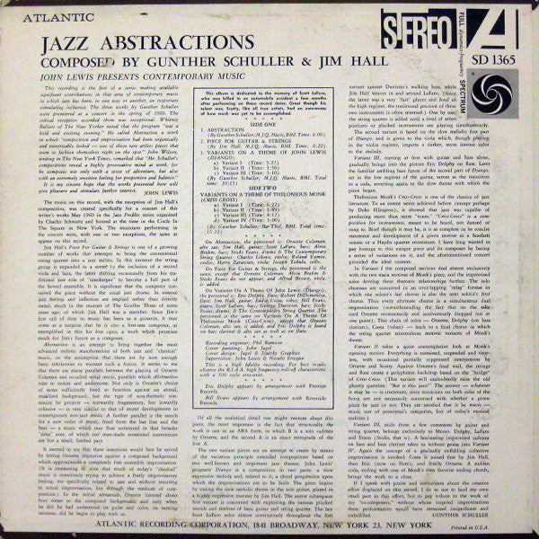 Jazz Abstractions