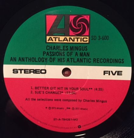 Passions Of A Man: An Anthology Of His Atlantic Recordings