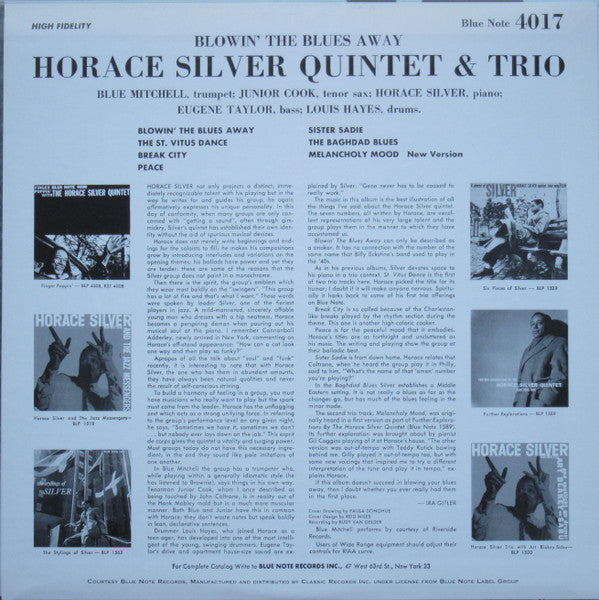 Blowin' The Blues Away