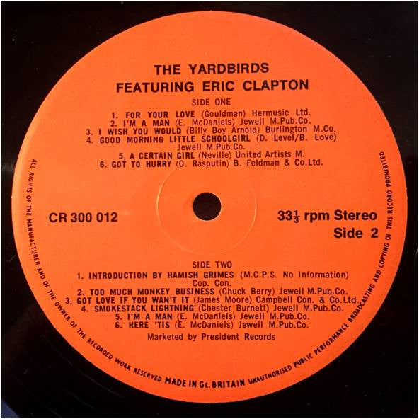 Eric (Slow-Hand) Clapton