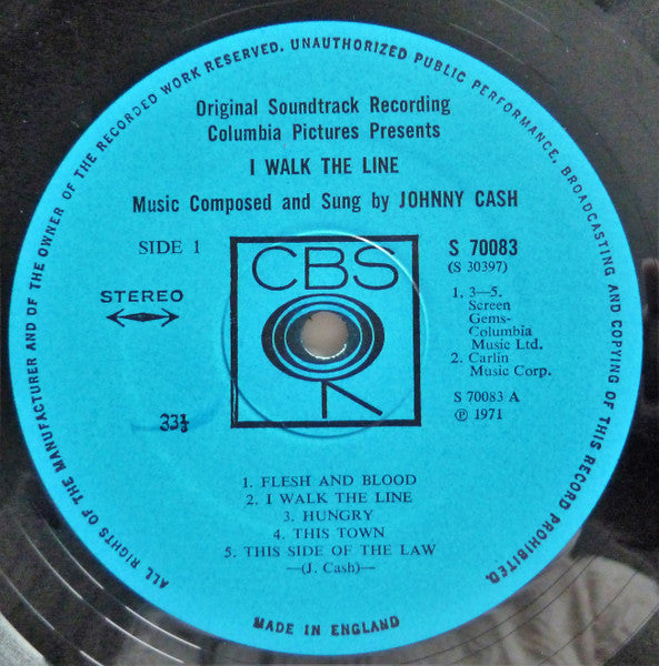 I Walk The Line (The Original Soundtrack Recording)