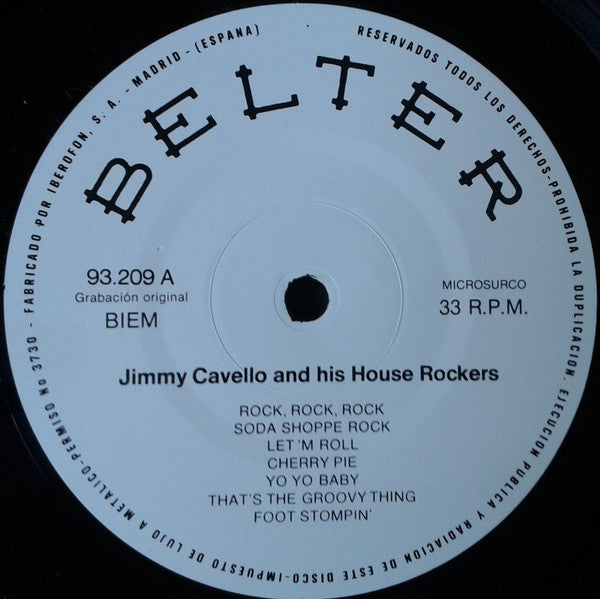 Jimmy Cavello And His House Rockers
