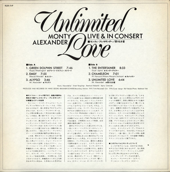 Unlimited Love (Live & In Concert)