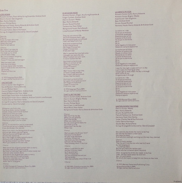 Hasten Down The Wind = 風にさらわれた恋