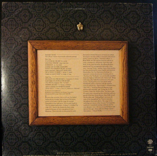 The Taj Mahal Anthology (Volume 1)