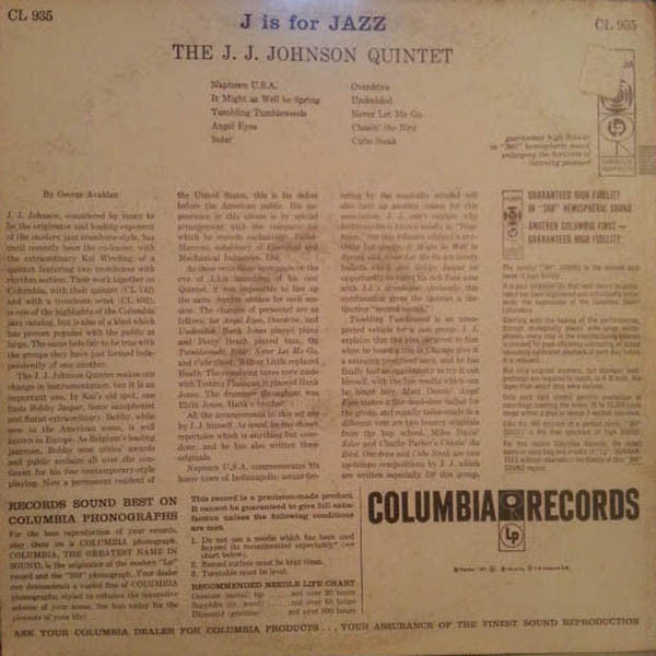 J Is For Jazz