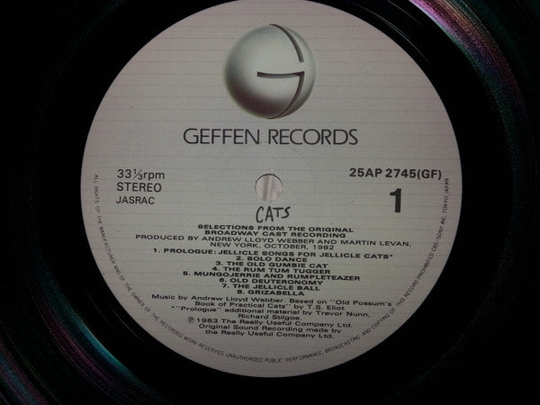 "Cats" (Selections From The Original Broadway Cast Recording)