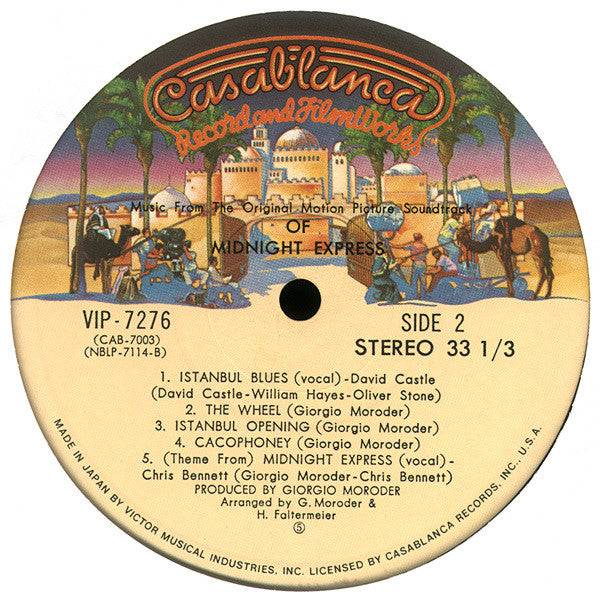 Midnight Express (Music From The Original Motion Picture Soundtrack)