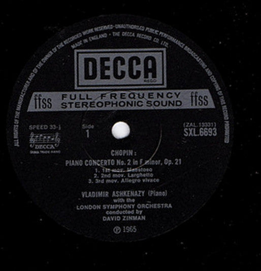 Ashkenazy Plays Chopin