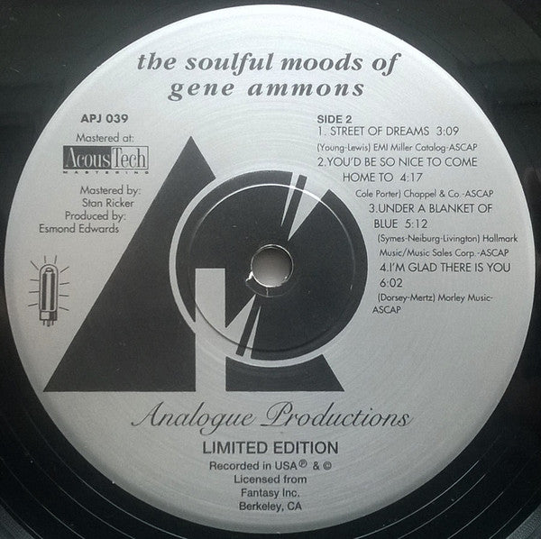 The Soulful Moods Of Gene Ammons