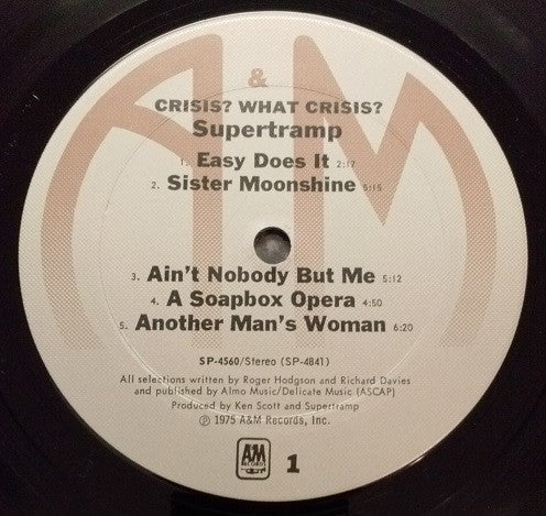 Crisis? What Crisis?