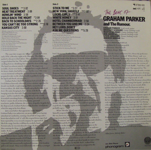 The Best Of Graham Parker And The Rumour