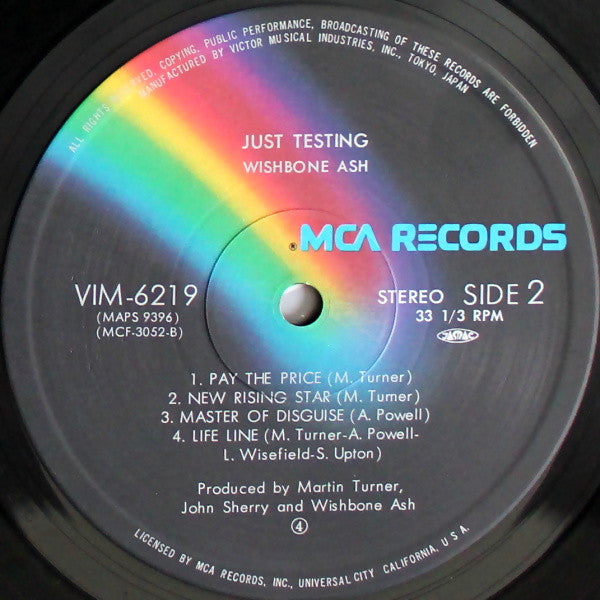 Just Testing = ジャスト・テスティング