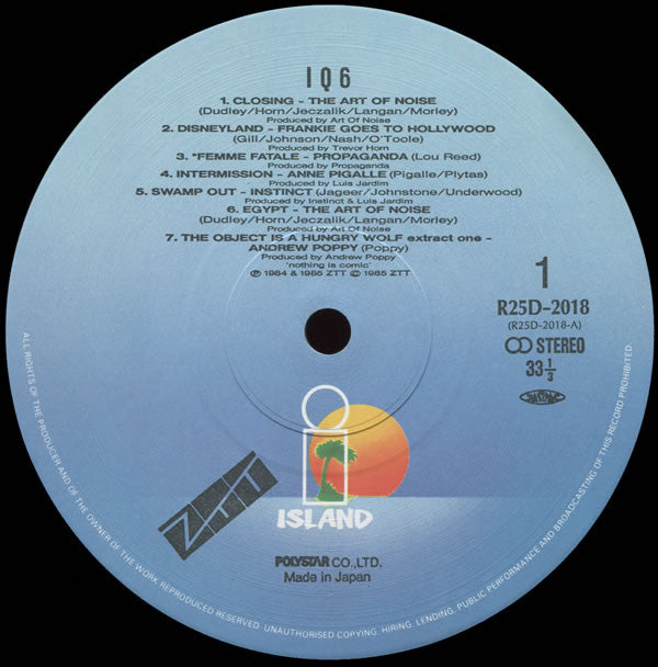 I Q 6 Zang Tumb Tuum Sampled