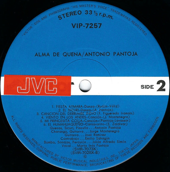 Alma De Quena = ケーナの神類