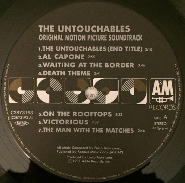 アンタッチャブル = The Untouchables (Original Motion Picture Soundtrack)