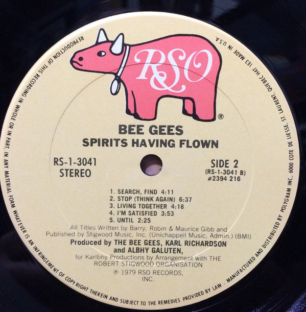 Spirits Having Flown