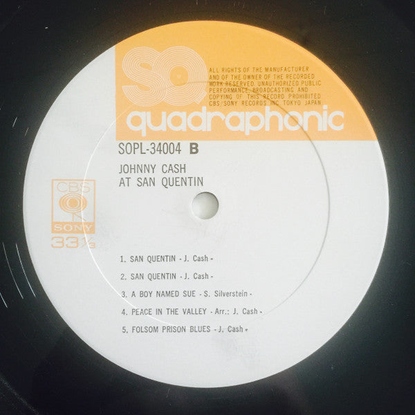 Johnny Cash At San Quentin