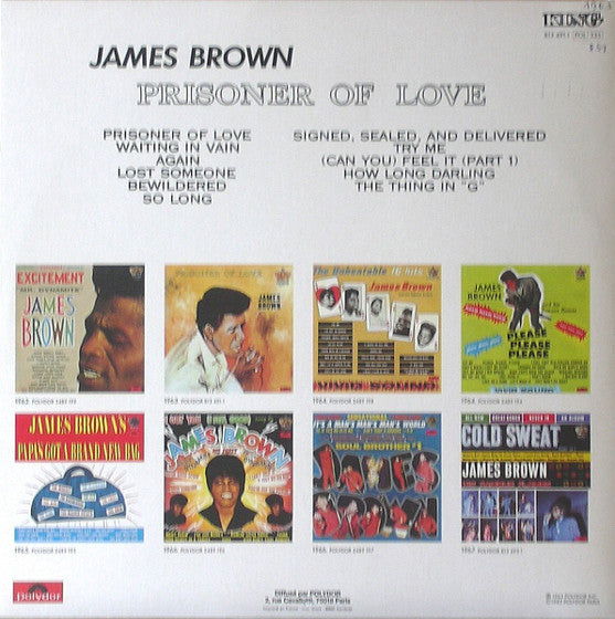 Master Release: Prisoner Of Love by James Brown