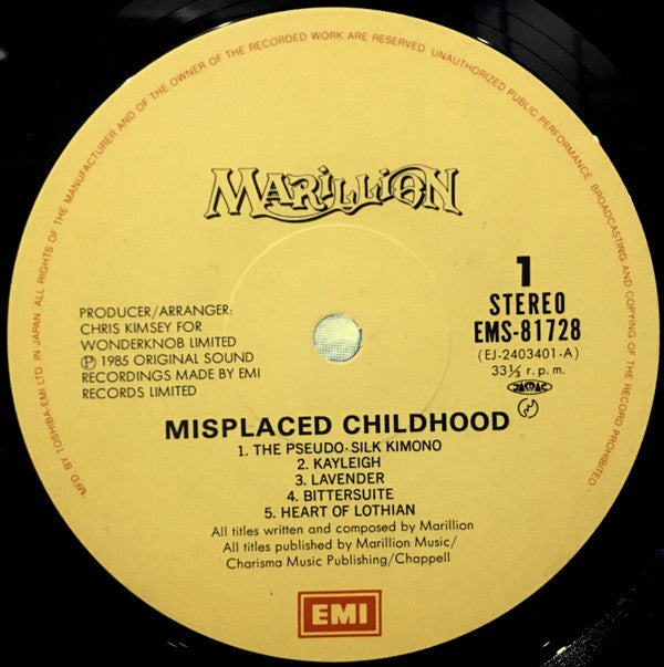 Misplaced Childhood