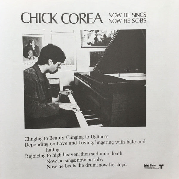 Now He Sings, Now He Sobs