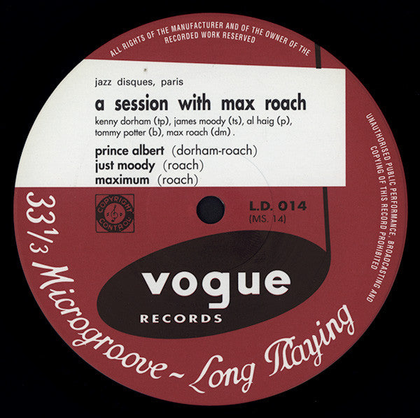 A Session With Max Roach