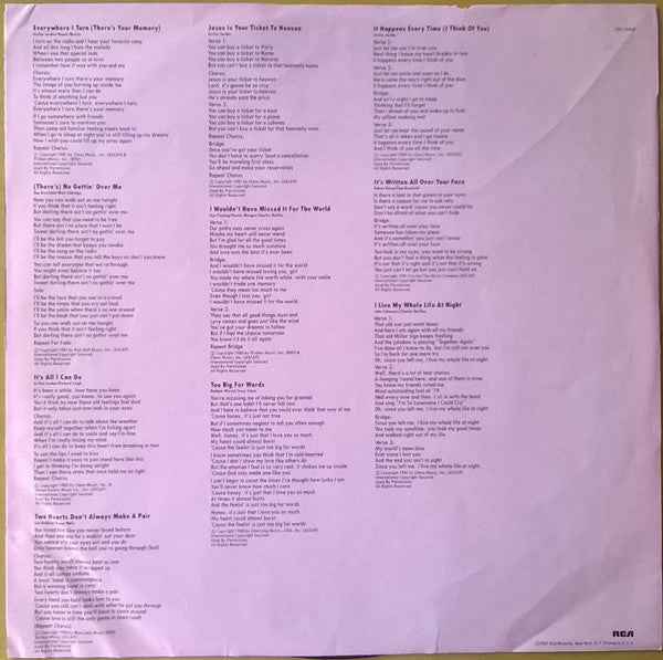 There's No Gettin' Over Me