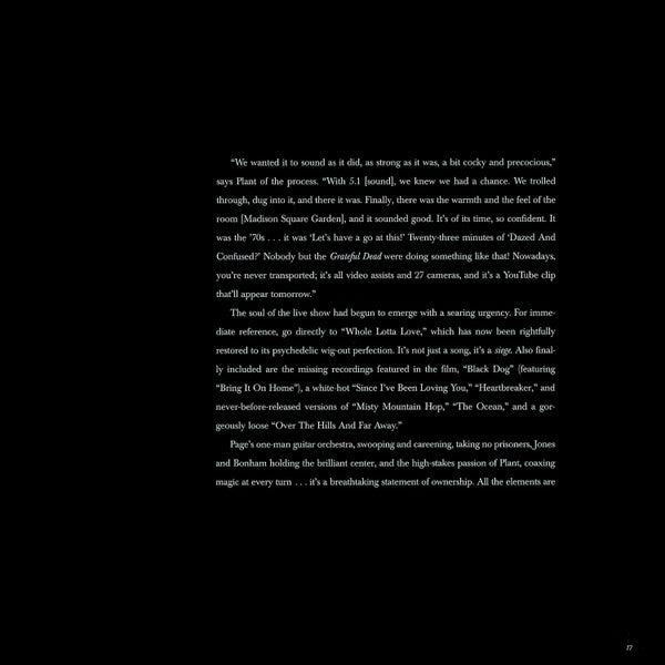 The Soundtrack From The Film The Song Remains The Same