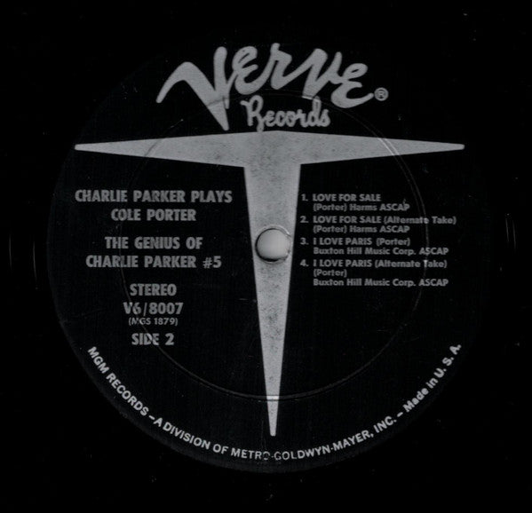 Charlie Parker Plays Cole Porter