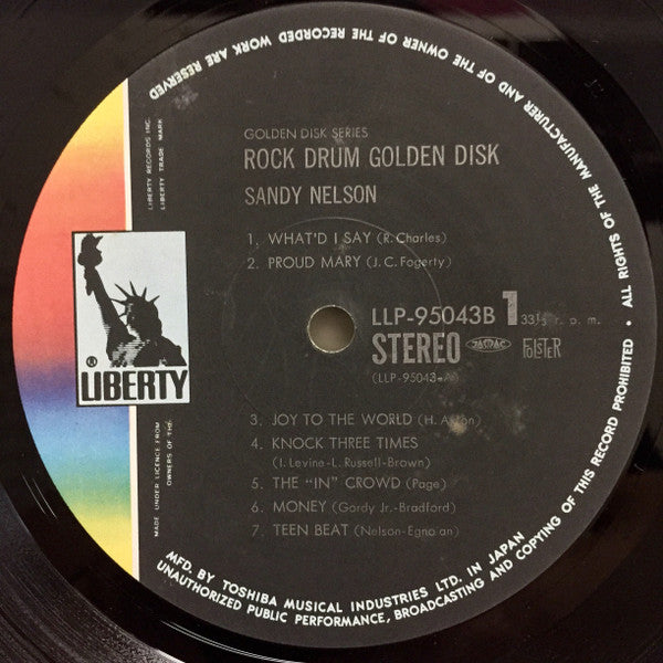 Rock Drum Golden Disk
