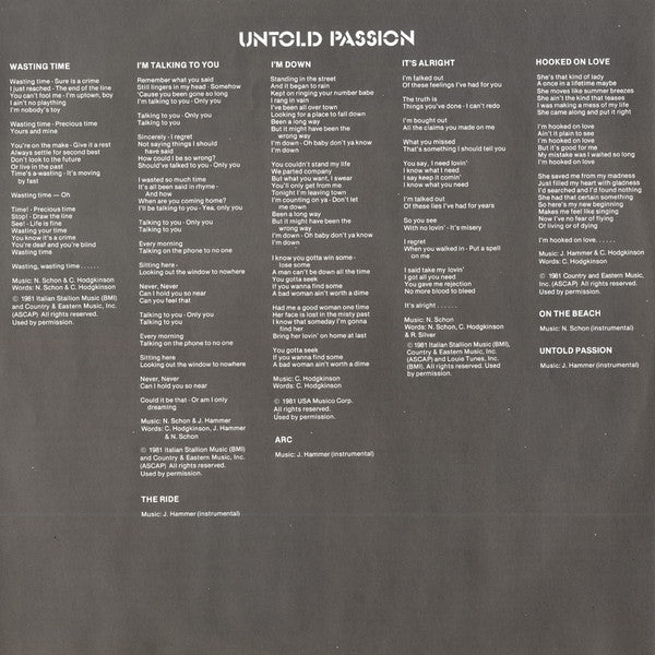 Untold Passion