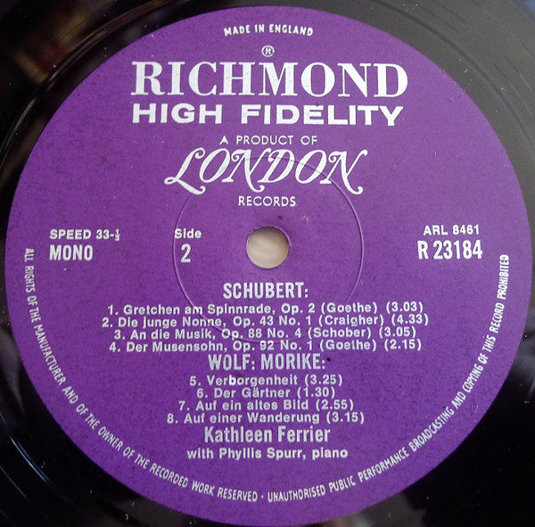 A Lieder Recital • Schumann • Schubert • Wolf