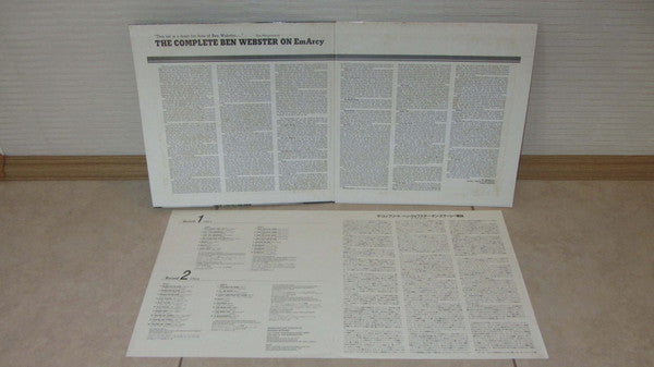 The Big Tenor: The Complete Ben Webster On EmArcy